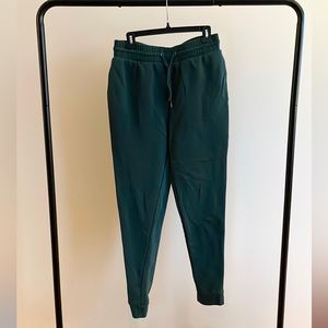 River Island Slim Sweatpant Jogger in Forest Green (Size M)